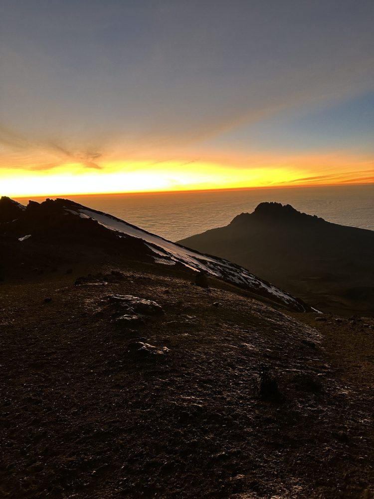 Sonnenaufgang Kilimanjaro