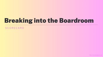 Workshop Breaking into Boardroom