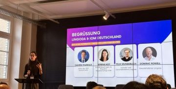 IOM Lingoda Konferenz Migration