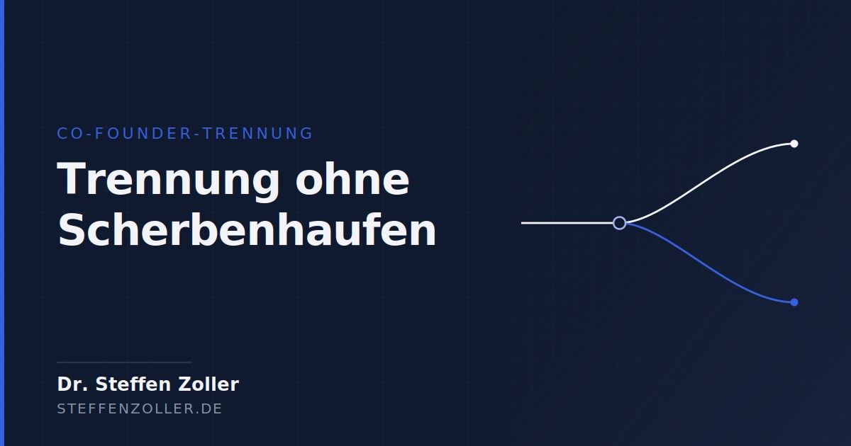 Co-Founder Trennung